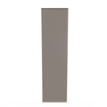 Pixel Tall Open Display Wardrobe with Bookcase in Mushroom Matt for Sale