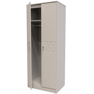 Pixel Tall Plain Wardrobe in Kashmir Matt 