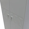 Pixel Tall Plain Wardrobe in Shadow Matt Colour