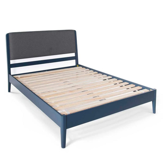 Premium Harrogate Blue Bed Frame Available Online - Blythe Living