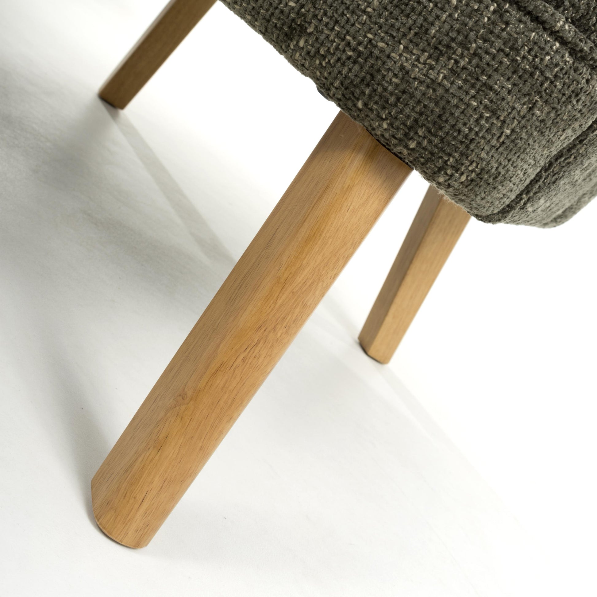 Premium Mallory Flax Effect Green Armchair Available to Purchase