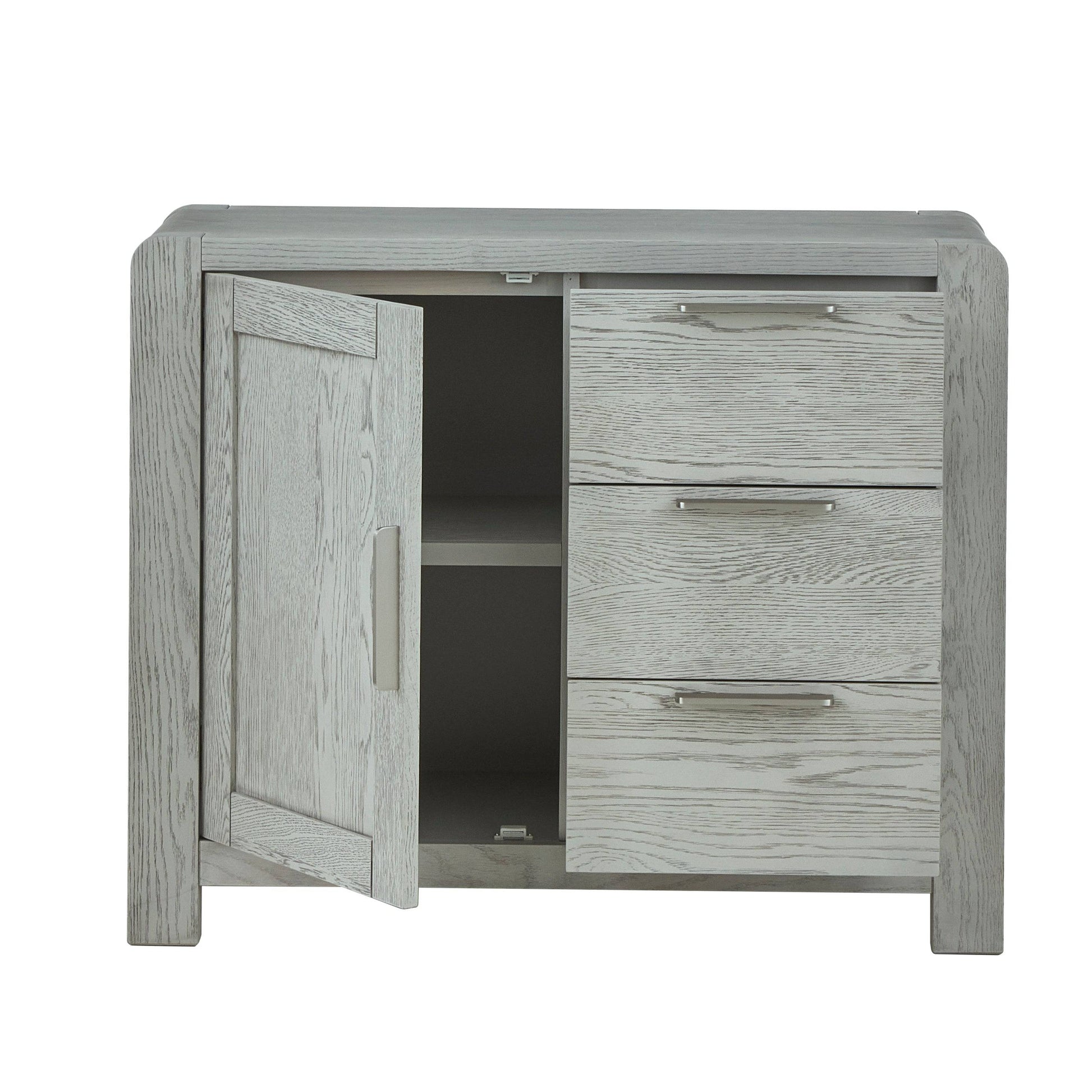 Purchase Amsterdam Small Sideboard featuring Thick Butchers Block Top and Curved Edges