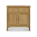 Purchase Bath Oak Mini Sideboard for Narrow Hallway and Entryway Storage