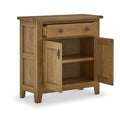 Purchase Burford Oak 2-Door Mini Sideboard for Compact Hallway Storage