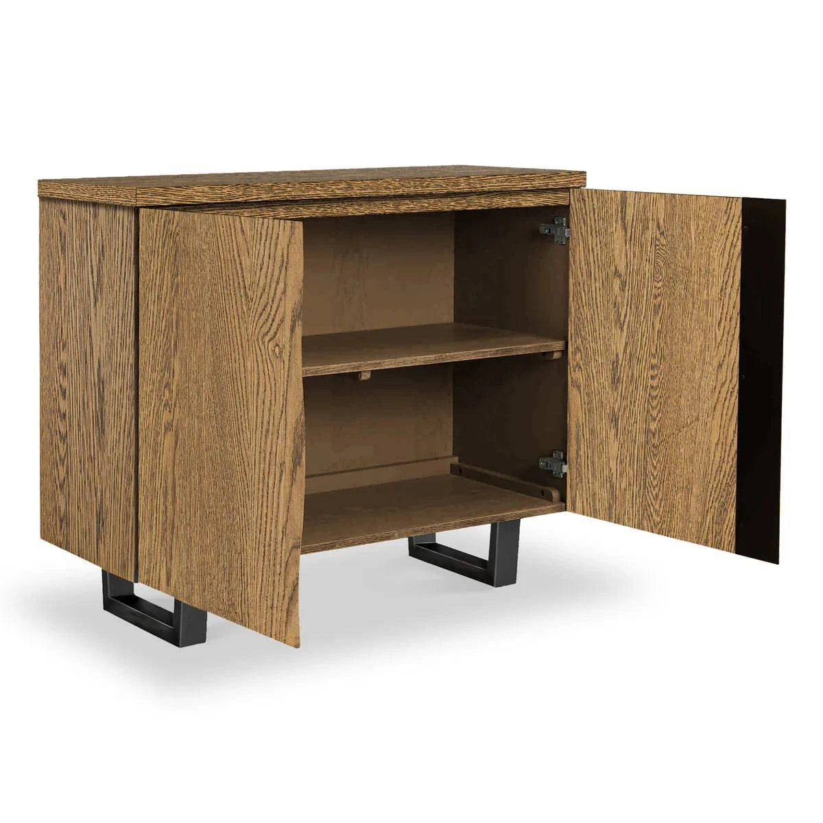 Purchase Jersey Natural Oak 2-Door Sideboard with Industrial Style Influence