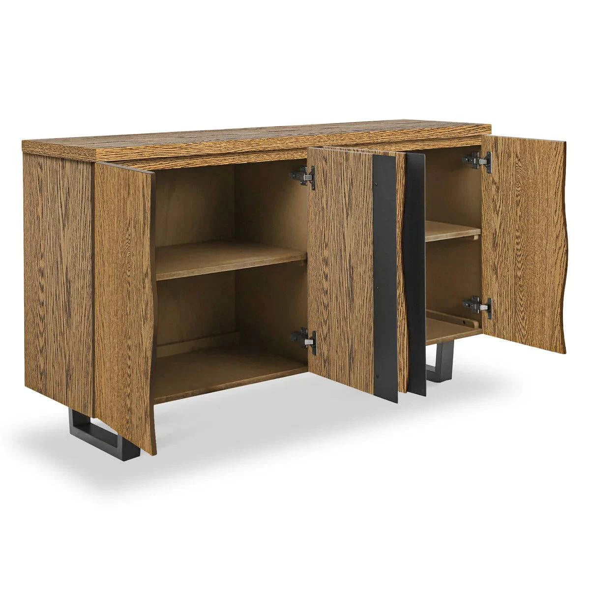 Purchase Jersey Oak Large Sideboard in Waxed Natural Oak for Modern Hallways