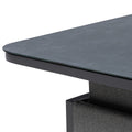 Purchase Maze Pulse Deluxe Corner Dining Set Zinc Grey luxury patio set