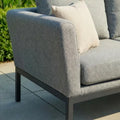 Purchase Maze Pulse Deluxe Corner Dining Set Zinc Grey premium outdoor seating