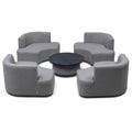 Purchase Maze Snug Lifestyle Suite Zinc Grey contemporary patio set