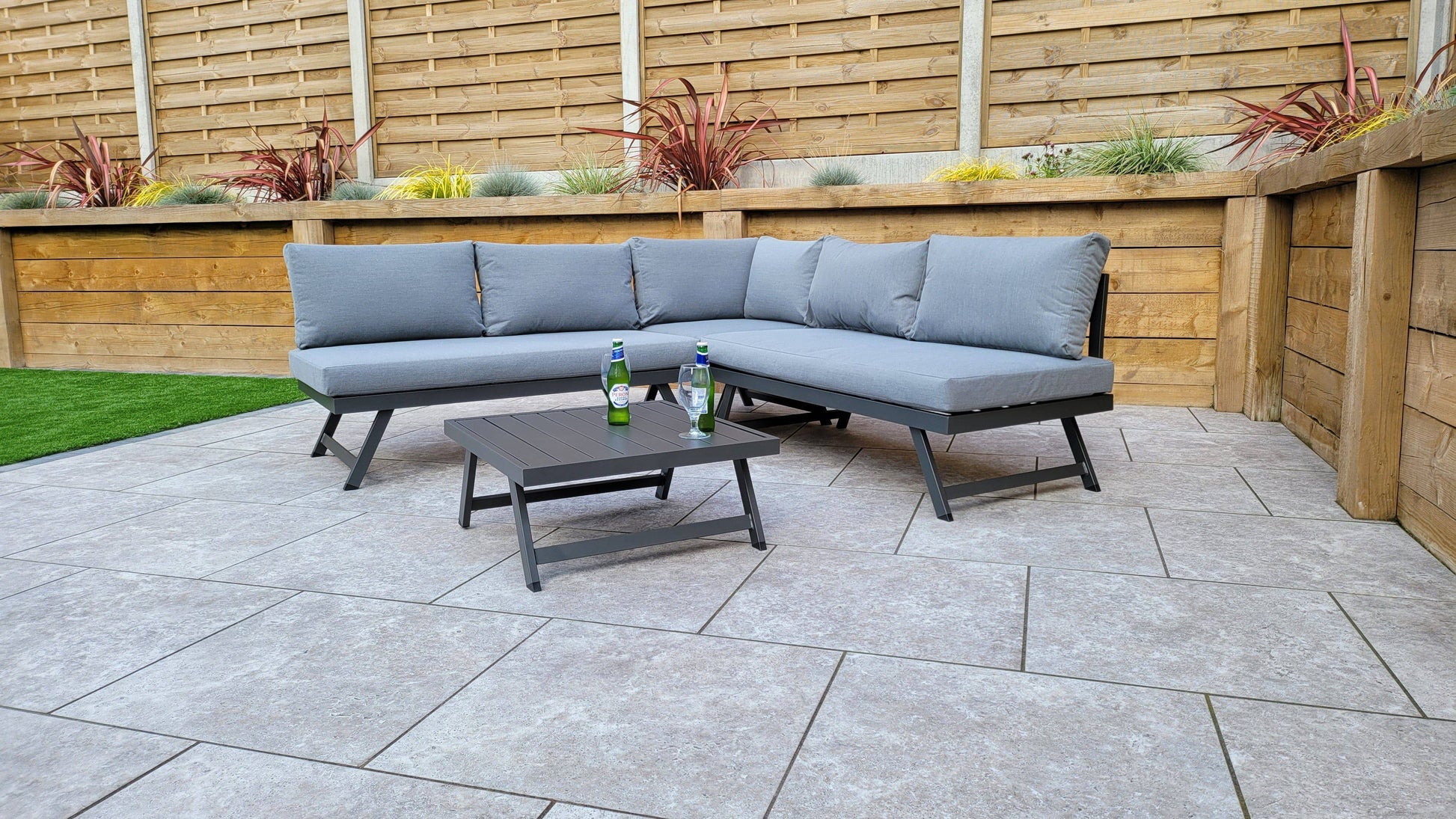 Purchase Signature Weave Kimmie Corner Sofa Set with Matching Coffee Table