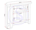 Purchase Windsor Pebble Grey Corner TV Unit