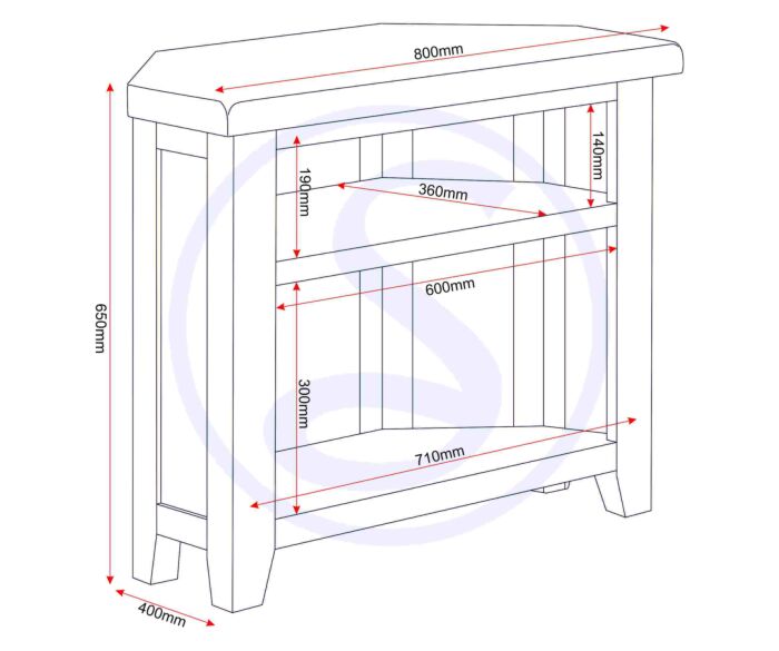 Purchase Windsor Pebble Grey Corner TV Unit