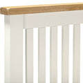 Purchase a pebble grey and oak Windsor bed frame