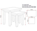 Purchase small Windsor natural oak table