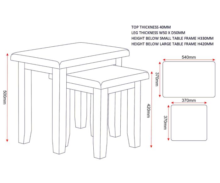 Purchase small Windsor natural oak table
