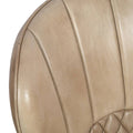 Amory Leather Seat Dining Chair Beige - Blythe Living