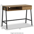 Jersey Oak Desk - Blythe Living