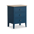 Marlow Navy Bedside Table - Blythe Living