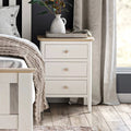Marlow White Bedside Table - Blythe Living