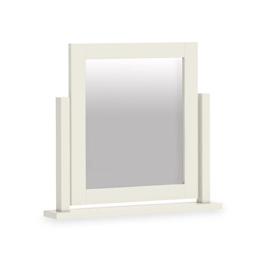 Modern Country Vanity Mirror - Coconut White
