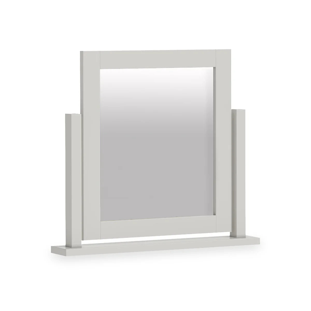 Modern Country Vanity Mirror - Stone Grey