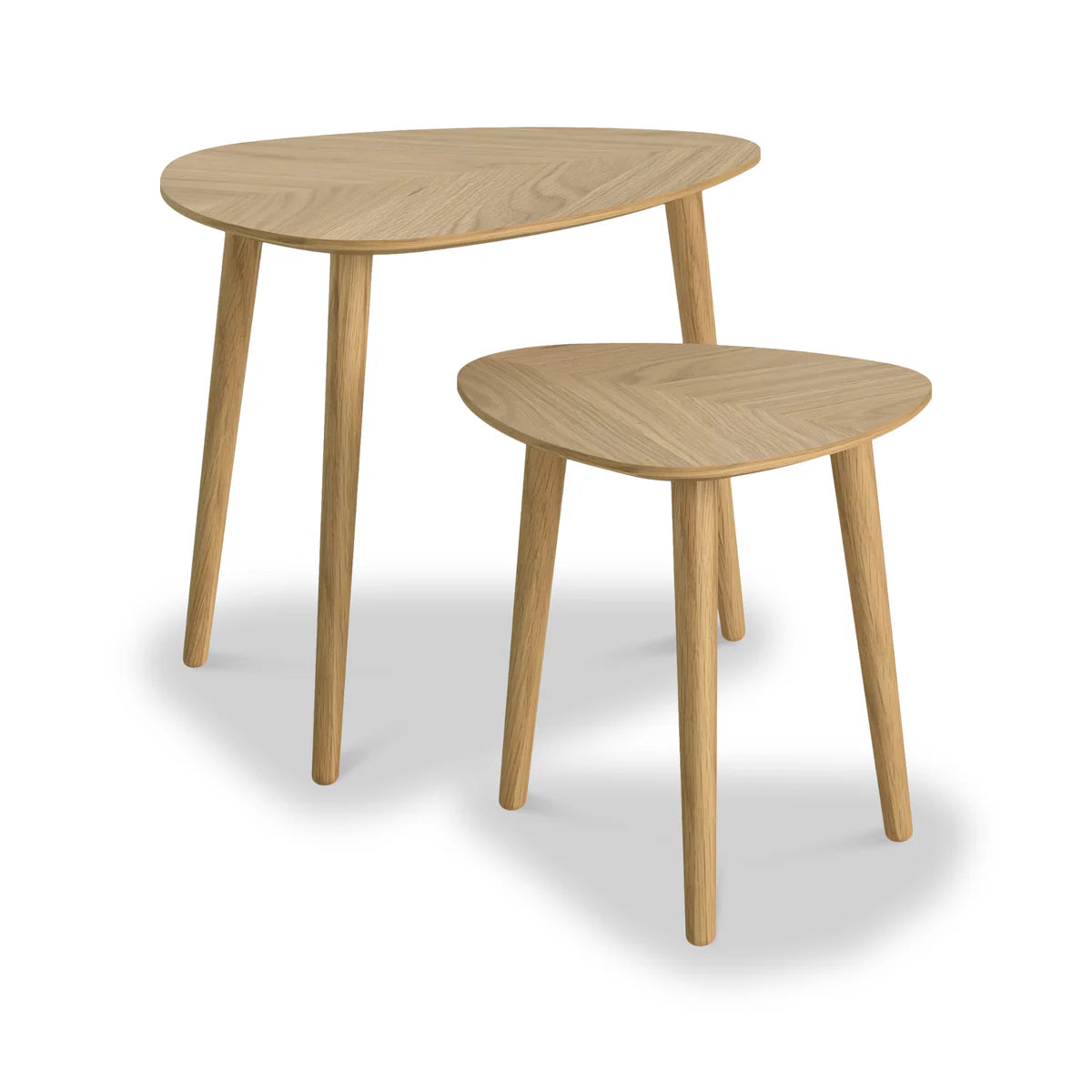 Valencia Oak Nest of Tables