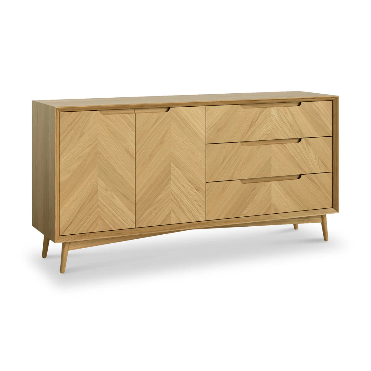 Valencia Oak Large Sideboard