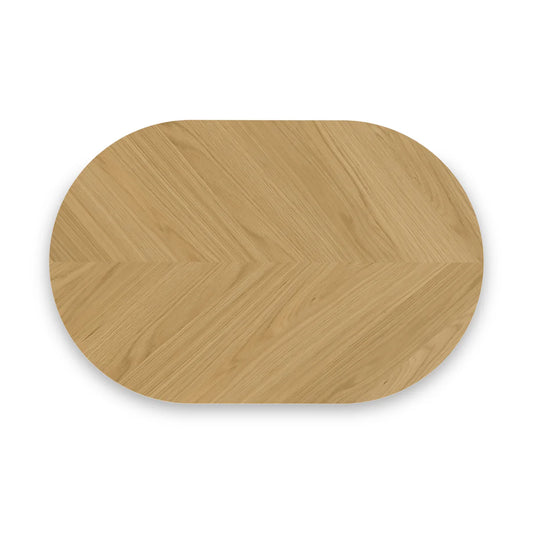 Valencia Oak 115cm Oval Dining Table