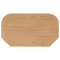 Soho Oak Slatted Corner TV Unit - Blythe Living
