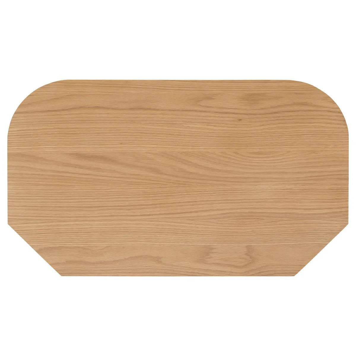 Soho Oak Slatted Corner TV Unit - Blythe Living