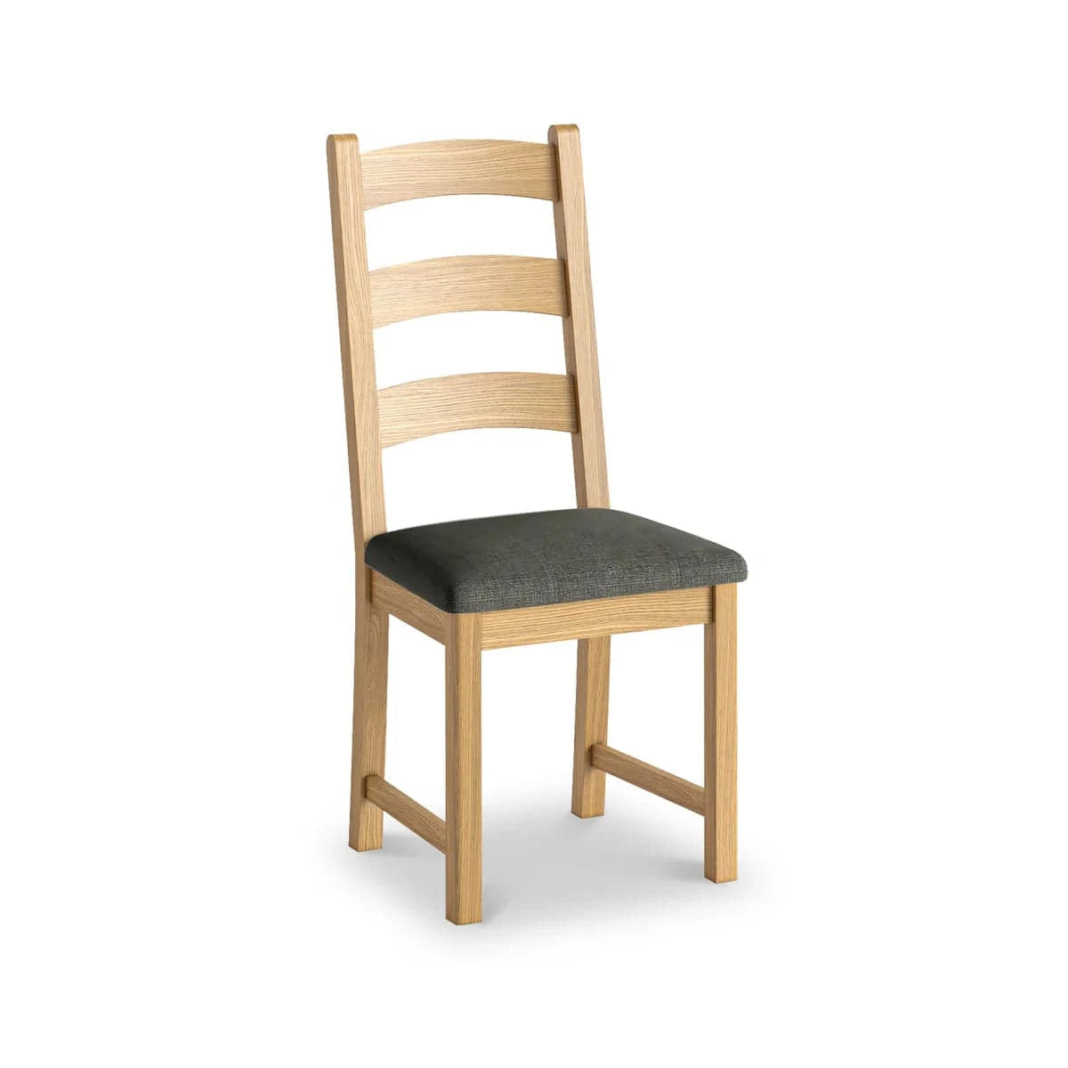 Normandy Oak Charcoal Dining Chair - Blythe Living