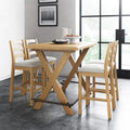 Normandy Oak Beige Bar Stool - Blythe Living