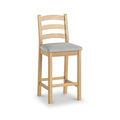 Normandy Oak Beige Bar Stool - Blythe Living