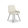 Cara Ivory Boucle Dining Chair - Blythe Living