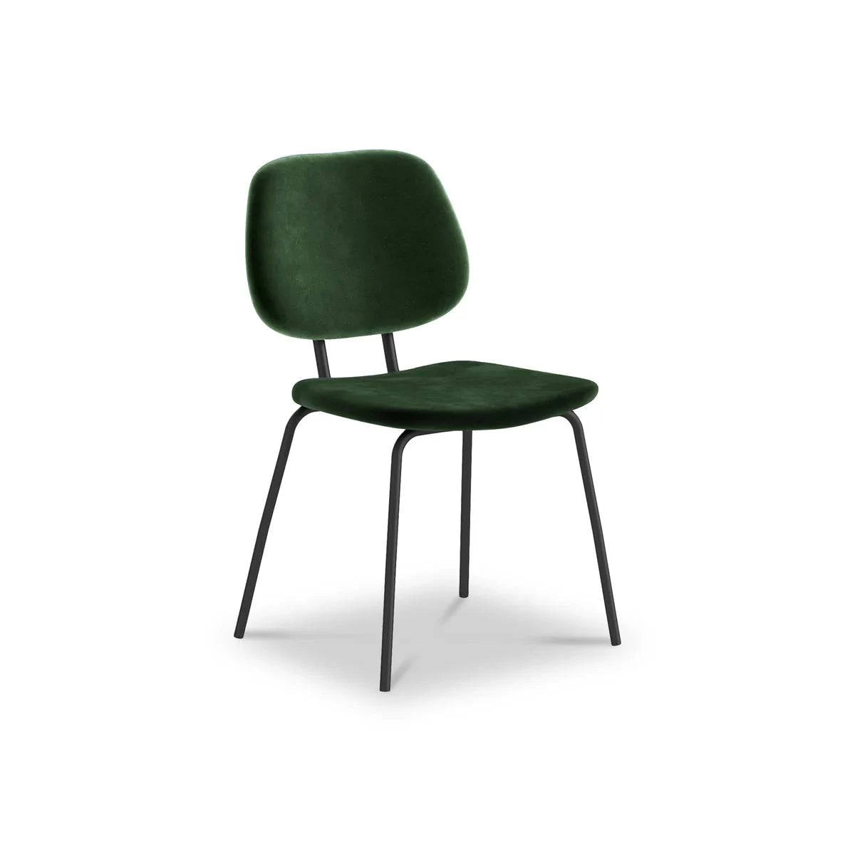 Lily Green Velvet Dining Chair - Blythe Living