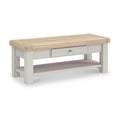 Salcombe 1 Drawer Coffee Table - Stone Grey - Blythe Living