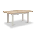 Salcombe Small Extending Dining Table - Stone Grey - Blythe Living
