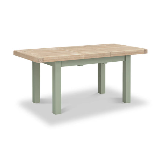 Salcombe Small Extending Dining Table - Sage - Blythe Living