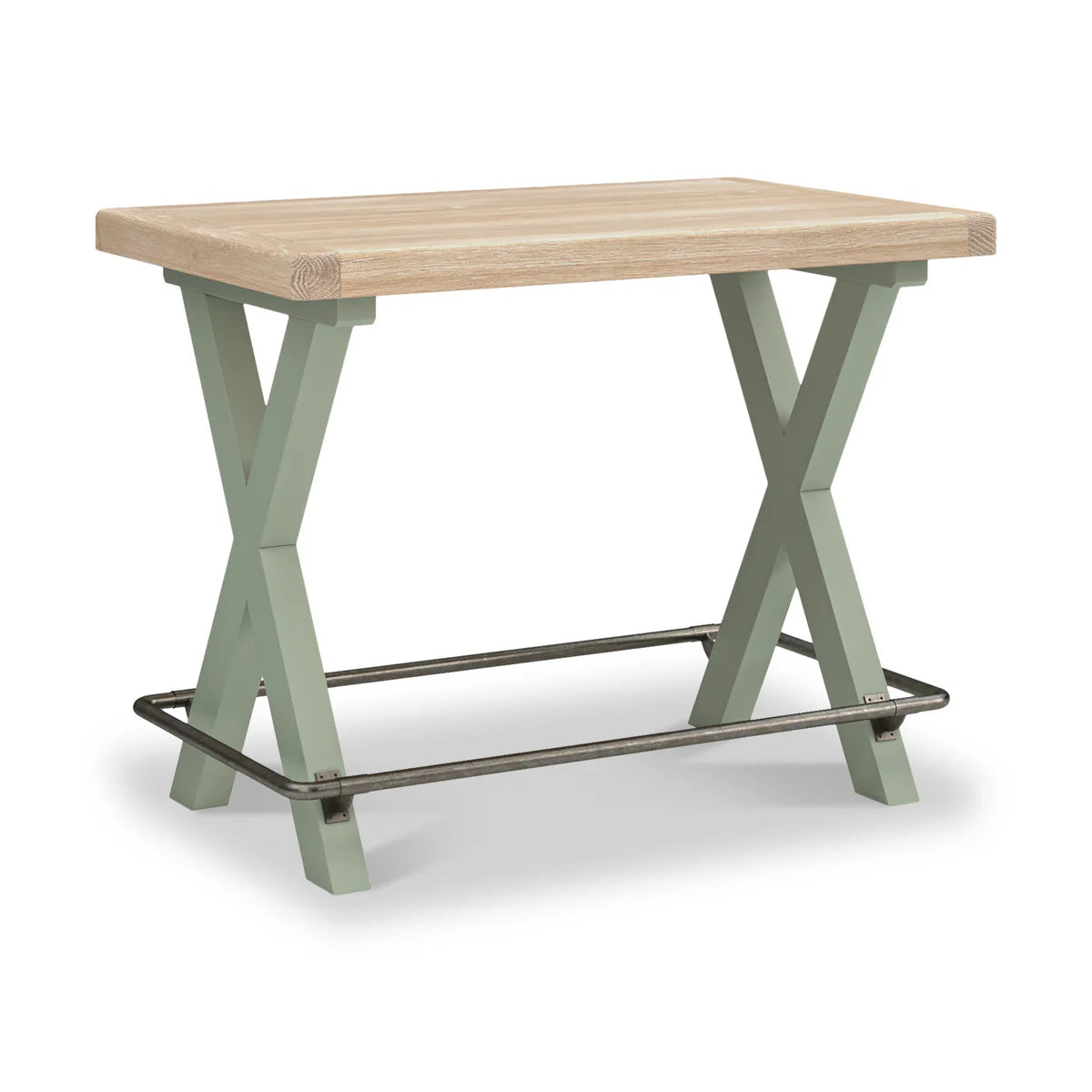 Salcombe 130cm Bar Table - Sage