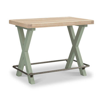 Salcombe 130cm Bar Table - Sage