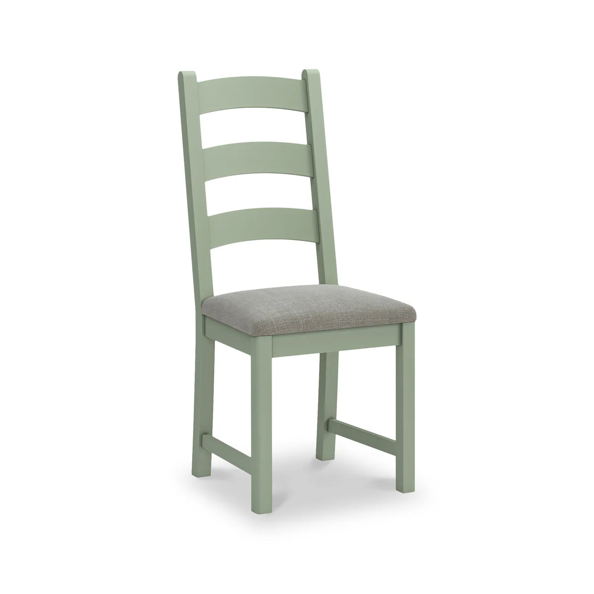 Salcombe Ladder Back Dining Chair - Sage/Grey - Blythe Living