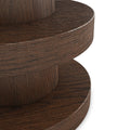 California Oak Bobbin Side Table - Blythe Living
