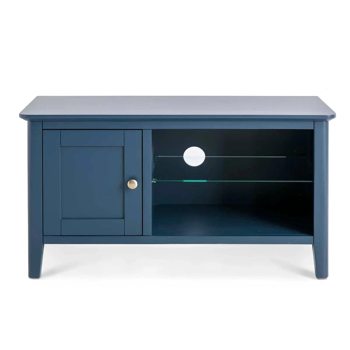 Harrogate Blue 90cm TV Stand - Blythe Living