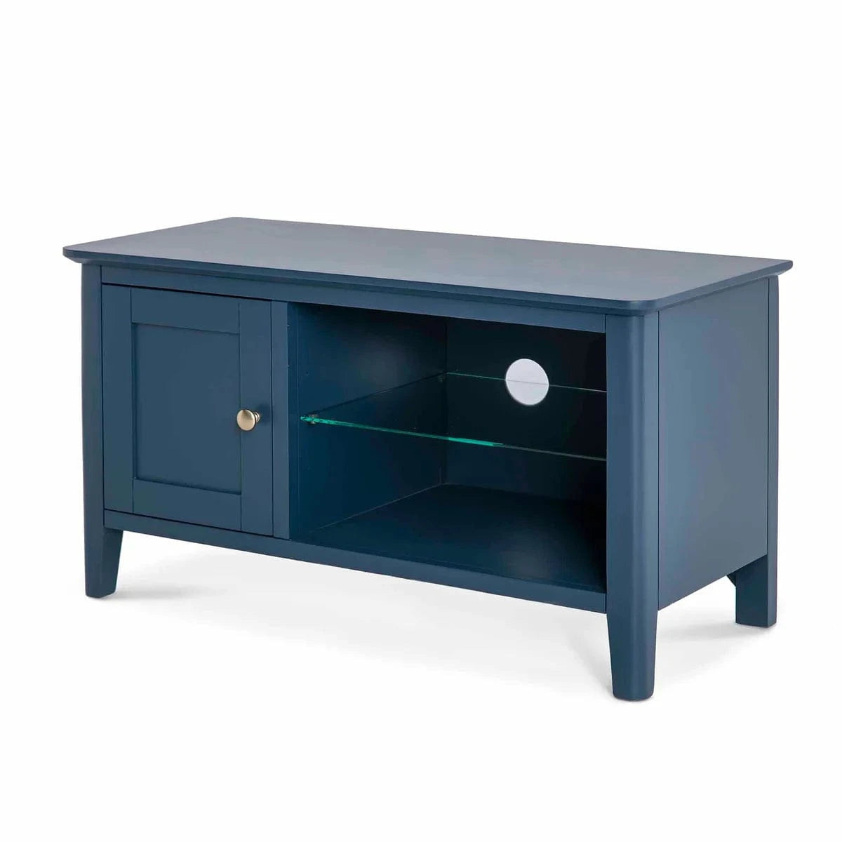 Harrogate Blue 90cm TV Stand - Blythe Living