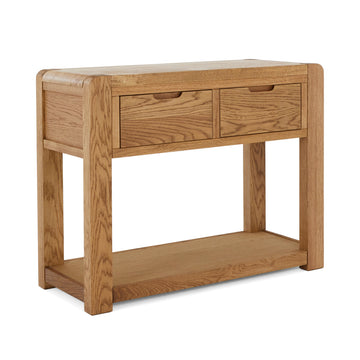 Bergen Oak Console Table