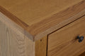 Burford Oak 2 over 4 Drawer Chest - Blythe Living