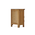 Burford Oak Corner TV Unit with Door - Blythe Living