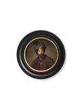 Rembrandt Oriental Gentlemen round frame collection of two for sale UK
