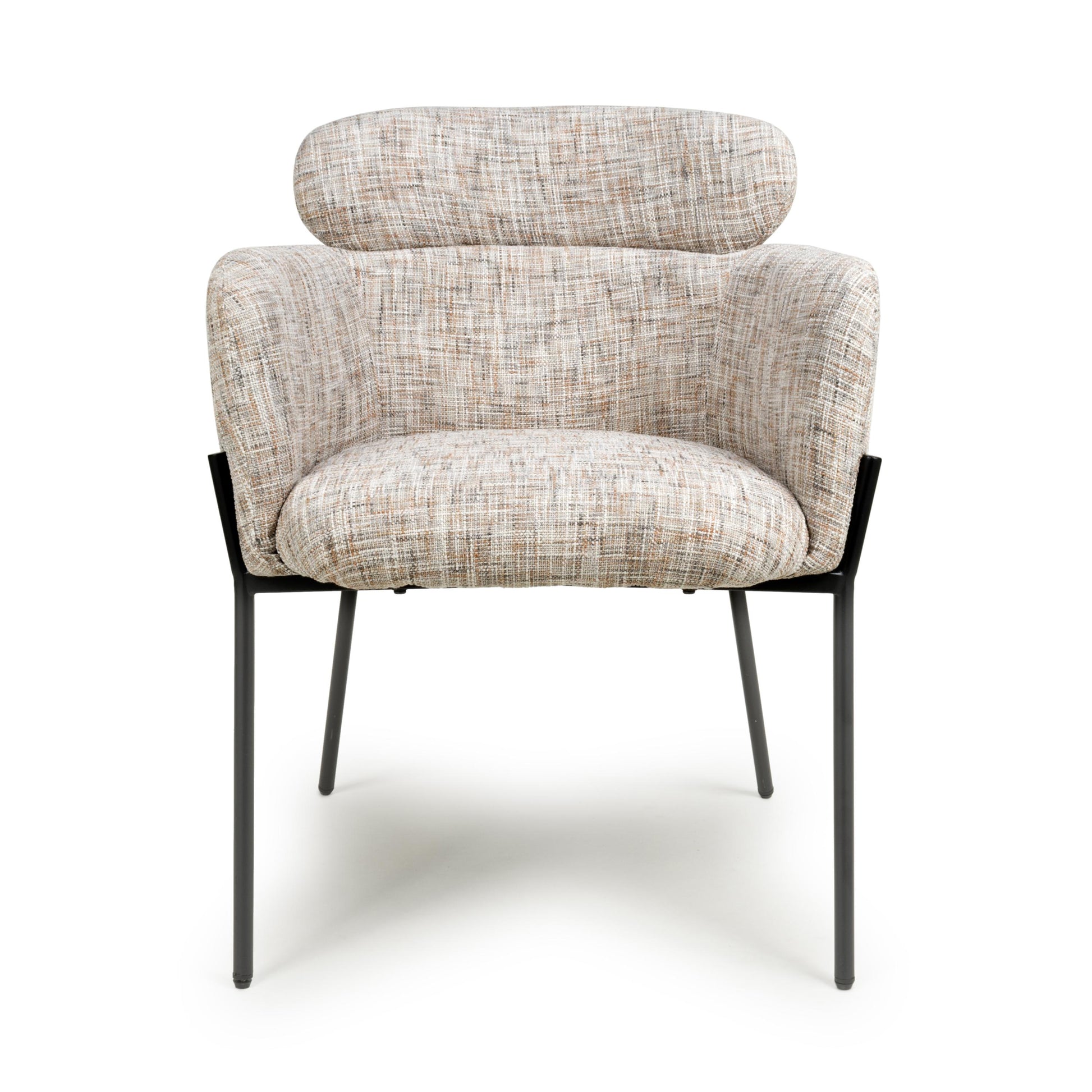 Rome Light Toffee Accent Chair 