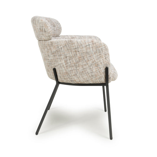 Rome Light Toffee Accent Chair Online
